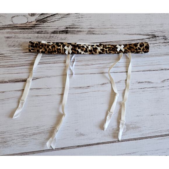 Mimi Holliday Leopard Print Garter Belt sz Small - Picture 1 of 4